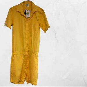 Zesties Men’s Romper - Yellow - NWT